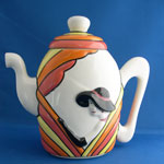 Full view of coffee pot with link to detailed image