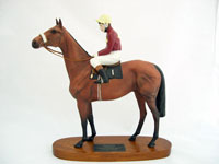 Beswick Connoisseur Ceramic Model with Brian Fletcher Up