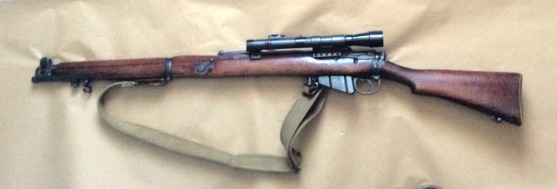 SMLE Rifle sidebore scope