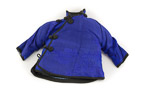 blue Tunic with black frog ties from early door of hope doll