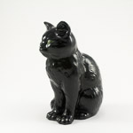 Slyvac cellulose hand painted black cat pre 1939 very early version