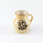 Liverpool crestware blush ivory worcester procelain jug