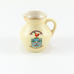 Nelson crestware blush ivory worcester procelain jug