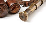 WW2 Broadhurst Clarkson Ltd Co, Mk6 sniper observer telescope low magnification eyepiece filter closed.