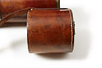 Sniper ww1 mk4 telescope ojective lens leather cap with broad arrow and intials W. E. L. stamped into leather cladding