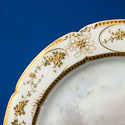 Gilding on Doulton Plate probably by William Goerge Hodkinson