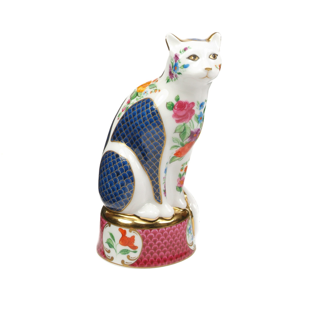 Giles Cat Connoisseur Collection Royal Worcester Candle Snuffers
